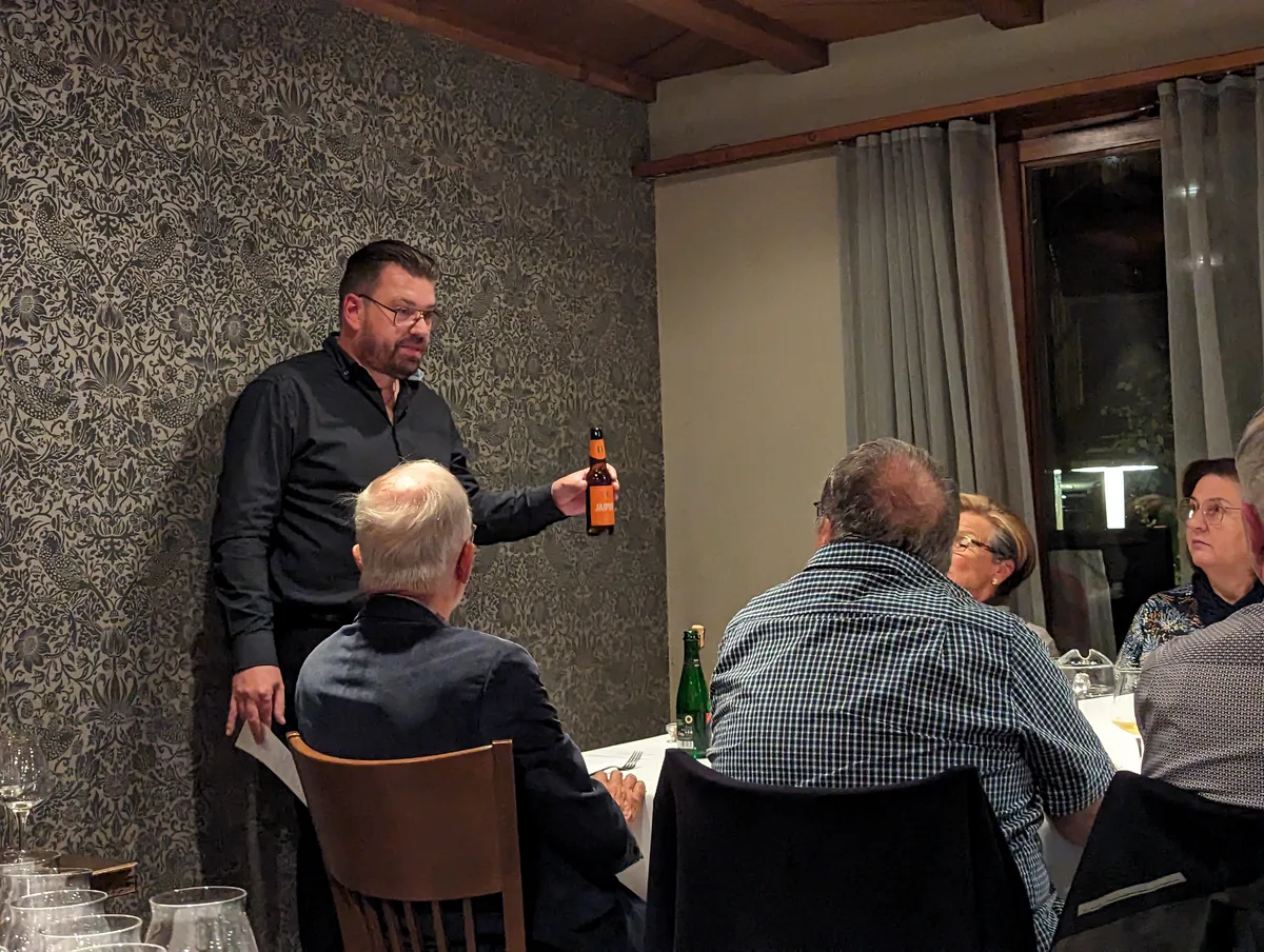 Impressionen vom Beer and Dine im Landgasthof Sternen in Oetwil am See.